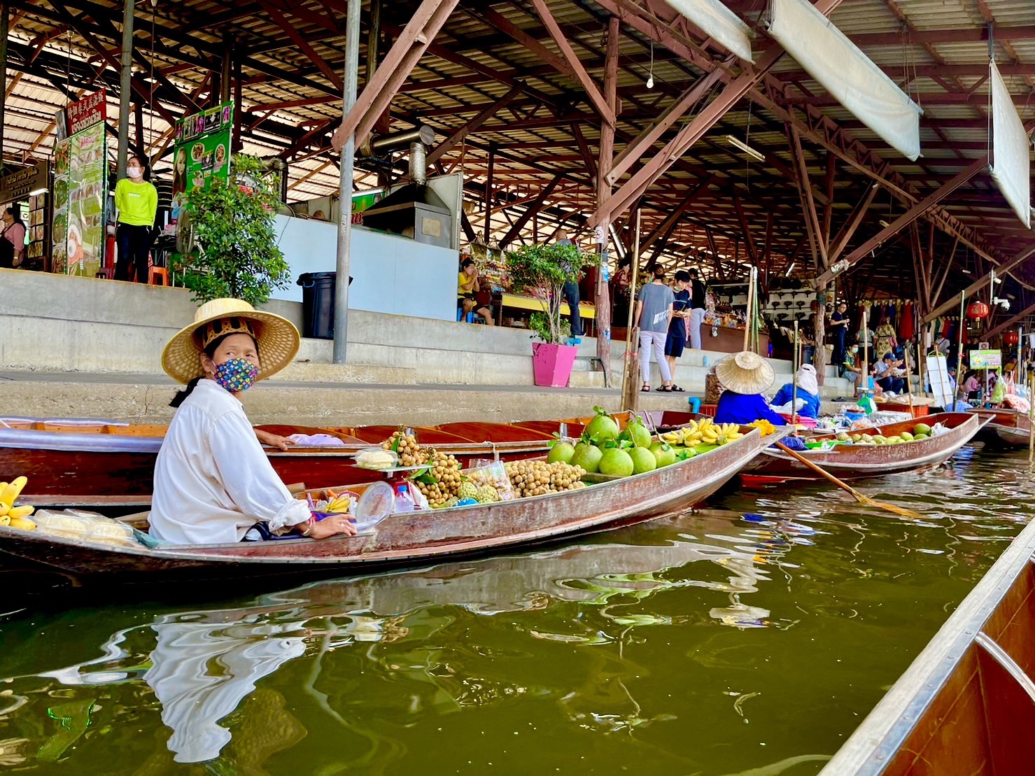 [HAFT DAY] 사남 차이 & 담넌 수상 시장 & 롬 허브 기차 시장 & 현장 & 사남 차이/트록 카오산