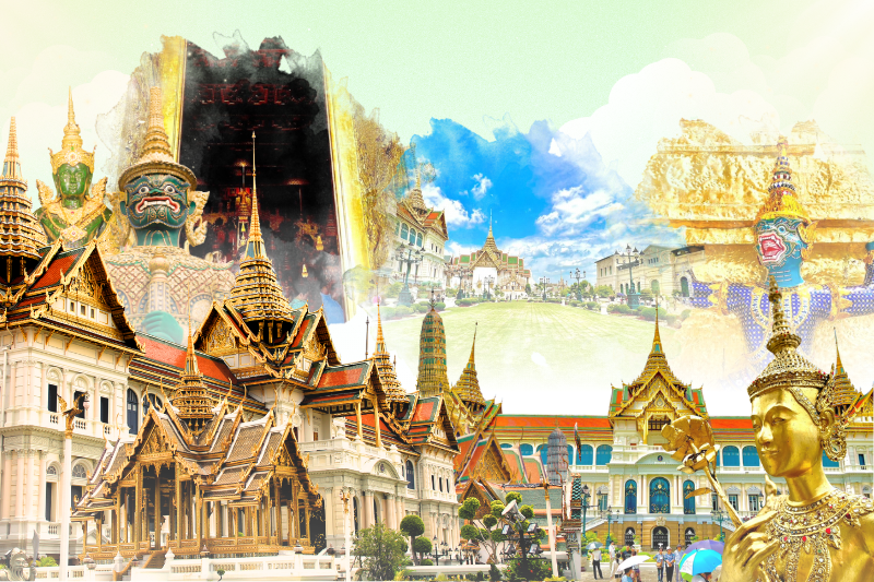 왓 프라깨우와 왕궁