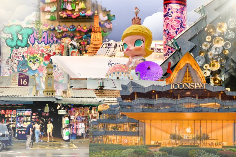 짜뚜짝 주말시장 – 아이콘 시암 – 디너 크루즈 – 나나 거리