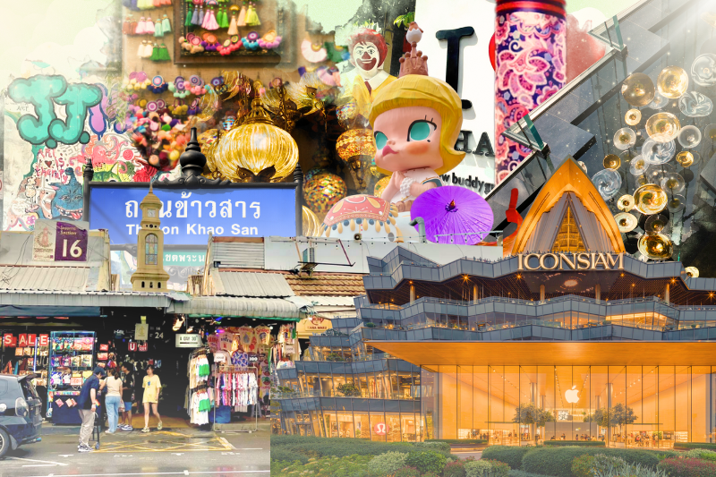 짜뚜짝 & 아이콘시암 & 카오산 로드