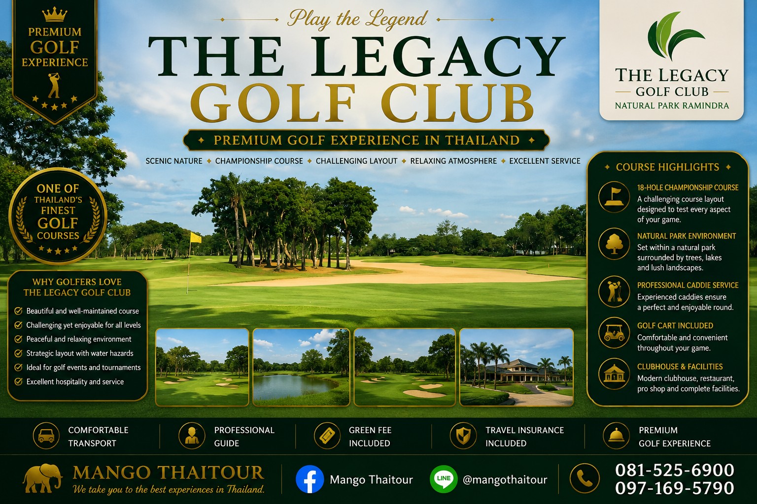 The Legacy Golf Club (Natural Park Ramindra) /