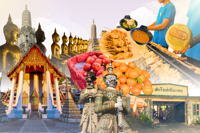 [HAFT DAY] 왓 포 & 왓 아룬 & 딘댕 워킹 스트리트