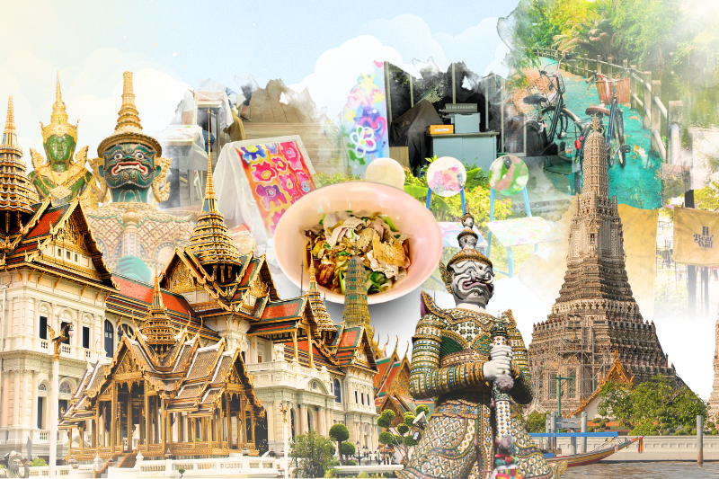 [One day] 왕궁 & 왓 프라깨오 & 왓 아룬 & 나이 소이 국수 & 방카차오 & 카페