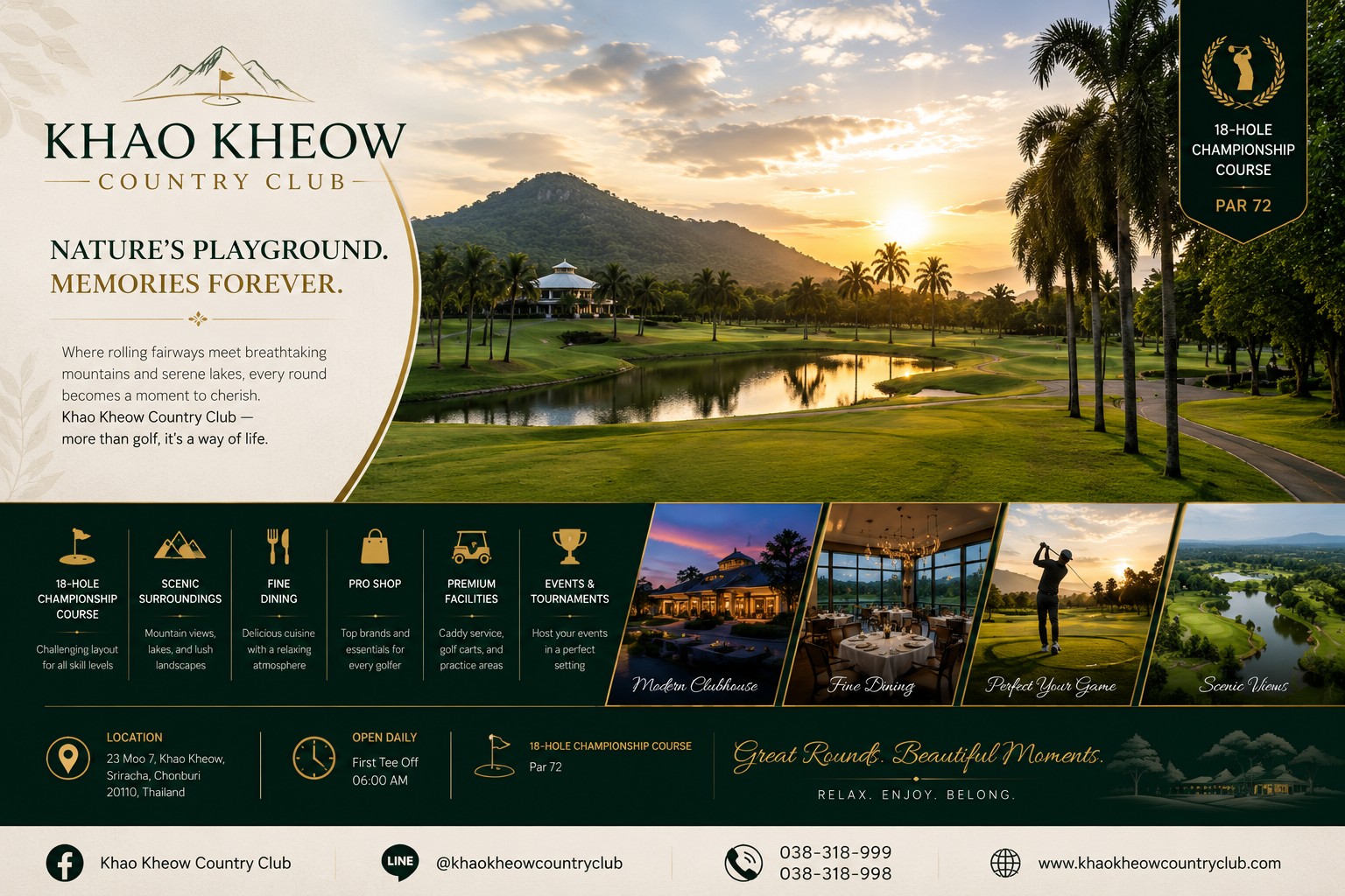 Khao Kheow Country Club /
