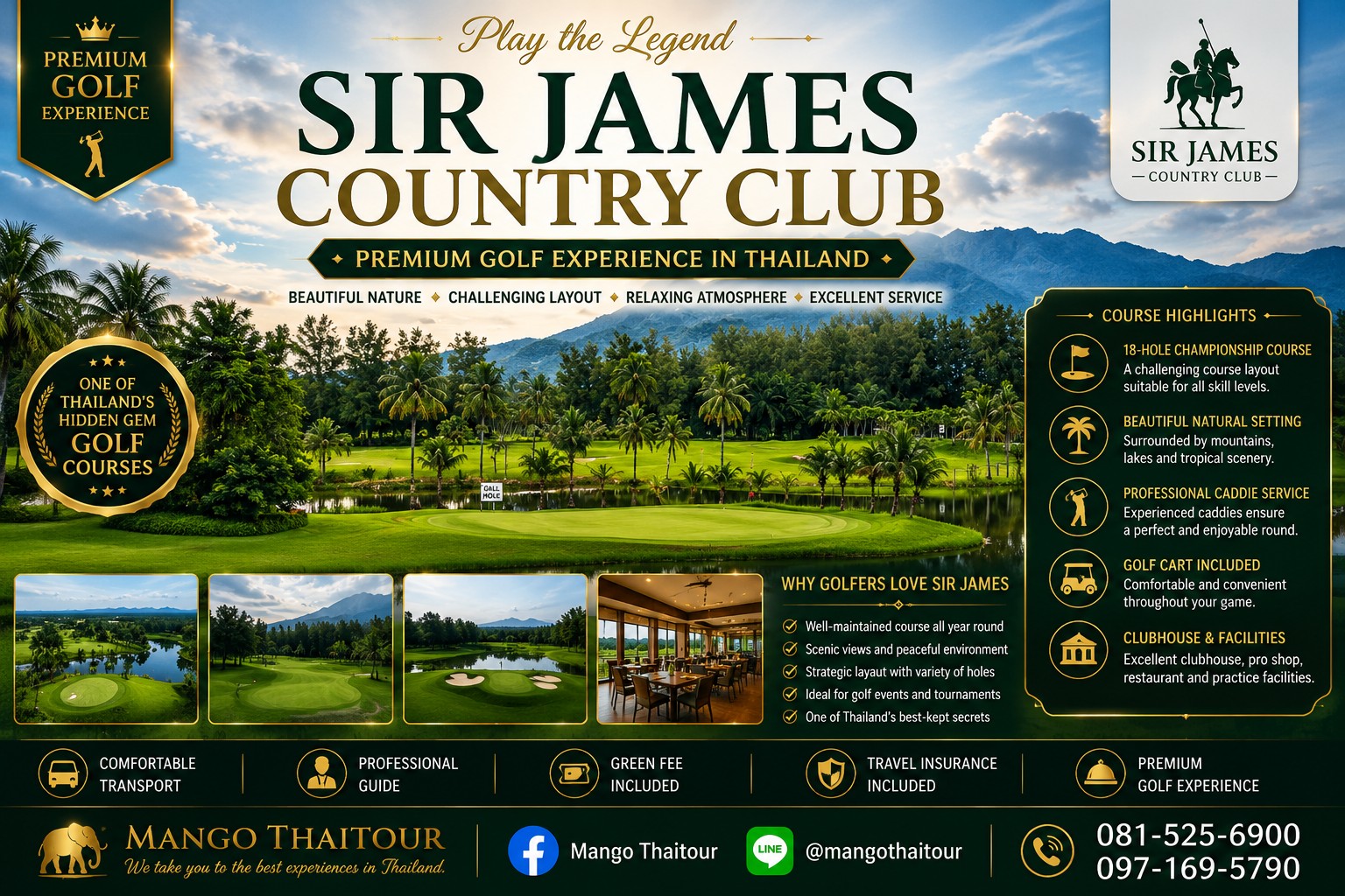 Sir James Country Club ⛳🏌️‍♂️