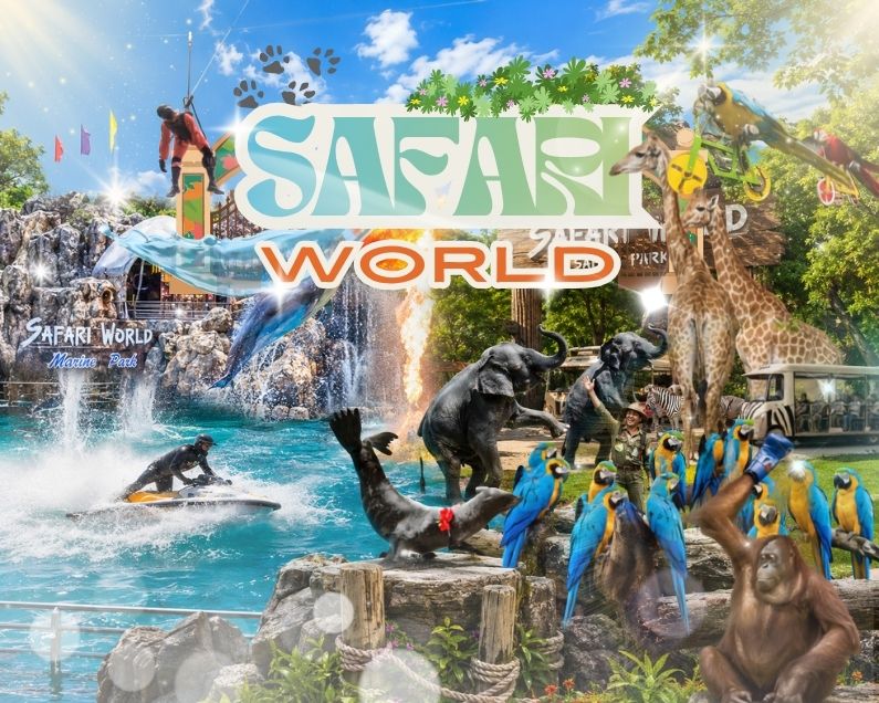 사파리 월드 방콕 (Safari World Bangkok) 🦁🐘
