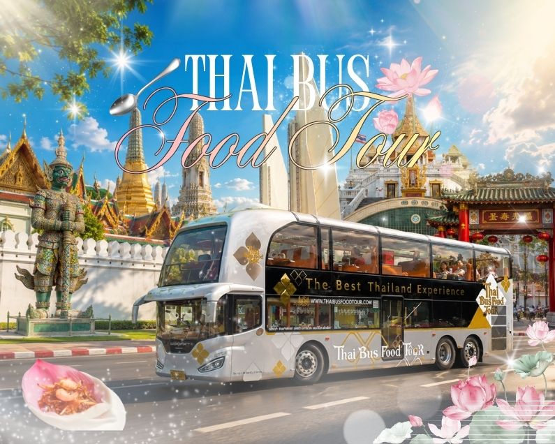 타이 버스 푸드 투어 방콕 (Thai Bus Food Tour Bangkok)  🇹🇭🚌 🍜